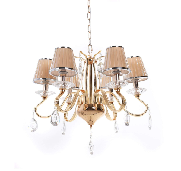 Подвесная люстра Finezzia LDP 9267-6 GD