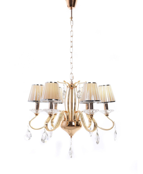 Подвесная люстра Finezzia LDP 9267-6 GD