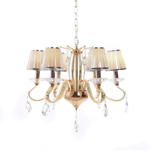 Подвесная люстра Finezzia LDP 9267-6 GD