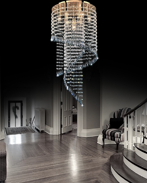 Люстра каскадная Precisio LDC 7053-7A GD