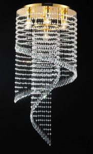 Люстра каскадная Precisio LDC 7053-7A GD