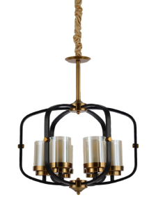 Подвесная люстра Lumina Deco LDP 1221-6 BK+MD