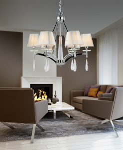 Подвесная люстра Lumina Deco LDP 1240-6 CHR