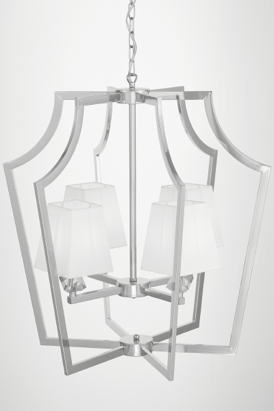 Подвесная люстра Montero LDP 1249-4 CHR+WT