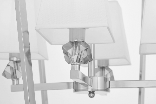 Подвесная люстра Montero LDP 1249-4 CHR+WT