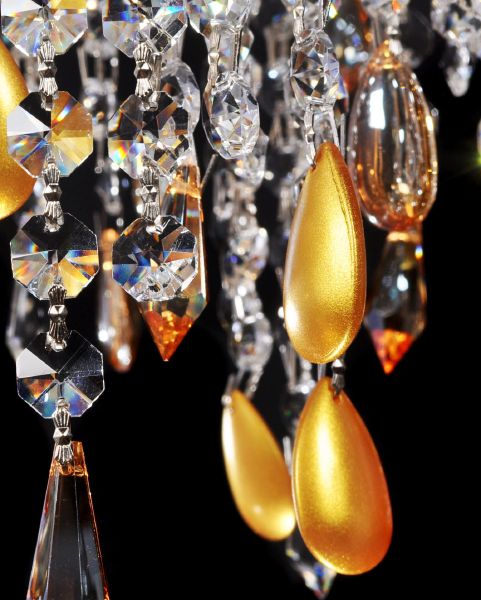 Подвесная люстра Santosa LDP 7051-4A GD