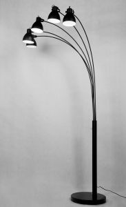 Торшер Zorba LDF 8801-5 BK