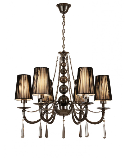 Подвесная люстра Fabione LDP 1200-6 BK