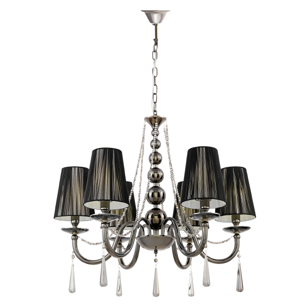 Подвесная люстра Fabione LDP 1200-6 BK