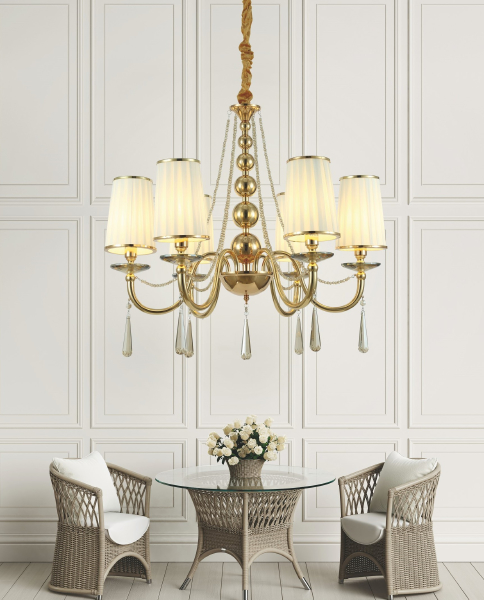 Подвесная люстра Fabione LDP 1200-6 F.GD