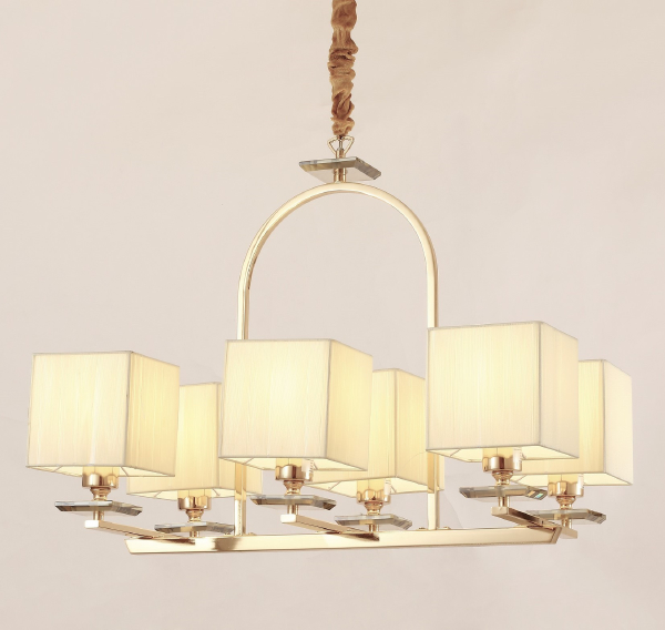 Подвесная люстра Liniano LDP 17100-6 GD