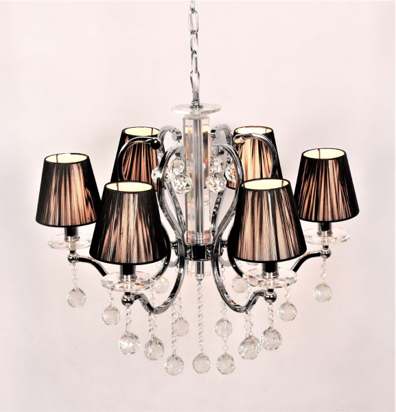 Подвесная люстра Bellisica LDP 8033-6 BK
