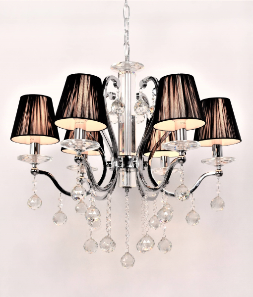 Подвесная люстра Bellisica LDP 8033-6 BK