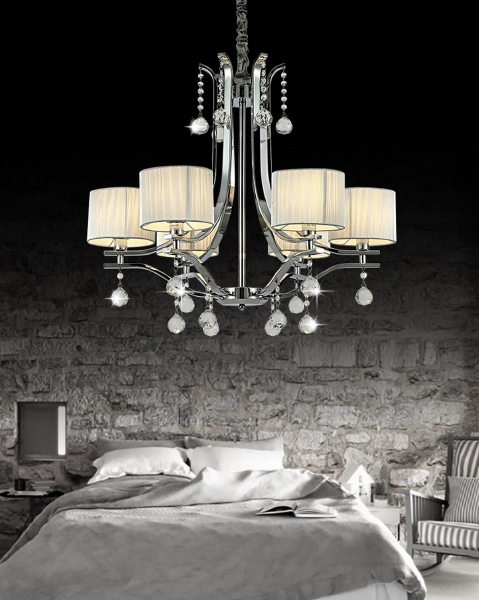 Подвесная люстра Fontenea LDP 8443-6 CHR