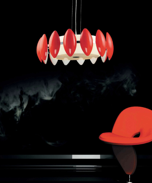 Подвесная люстра Frascatti LDP 9016-350 RD