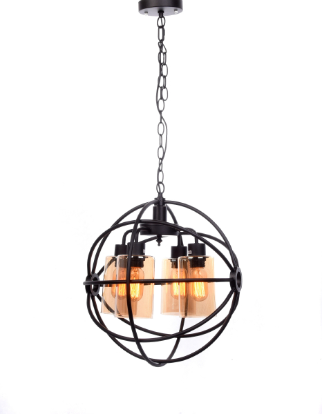 Подвесная люстра Stradi LDP 11509-4 BK
