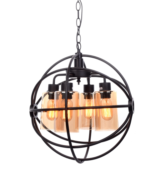 Подвесная люстра Stradi LDP 11509-4 BK