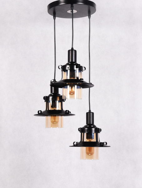 Светильник подвесной Capri LDP 11328 B-3 BK