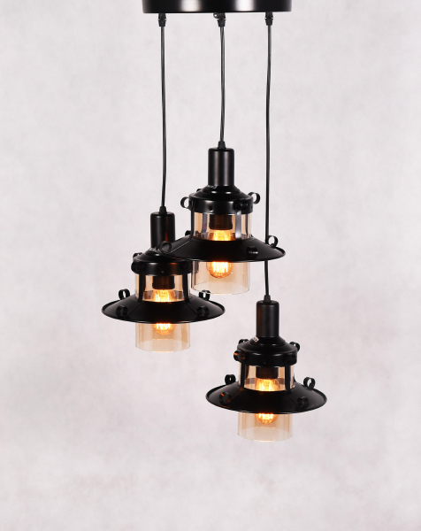 Светильник подвесной Capri LDP 11328 B-3 BK