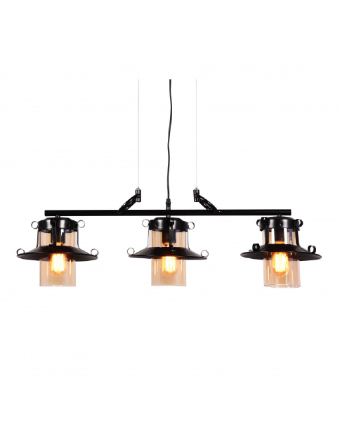Светильник подвесной Capri LDP 11328-3 PR BK