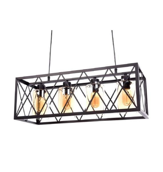 Подвесная люстра Nortis LDP 11535-4 BK