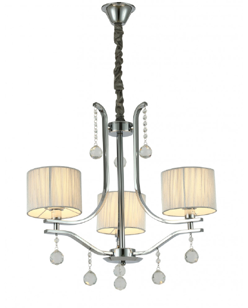 Подвесная люстра Fontenea LDP 8443-3 CHR