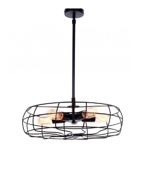 Люстра на штанге Nino LDP 8008 BK