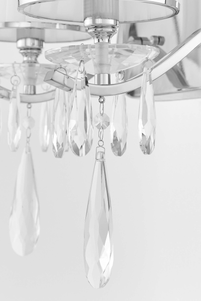 Настенное бра Alessia LDW 1726-2W CHR