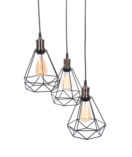 Светильник подвесной Cobi LDP 11609-3 BK