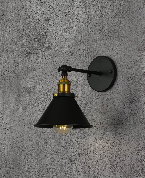 Настенное бра Gubi LDW B005-1 BK