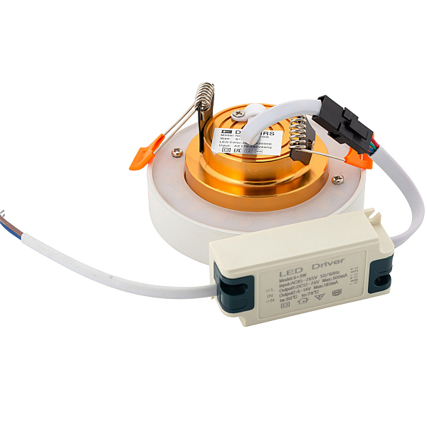 Встраиваемый светильник Dk4005 DK4006-GD