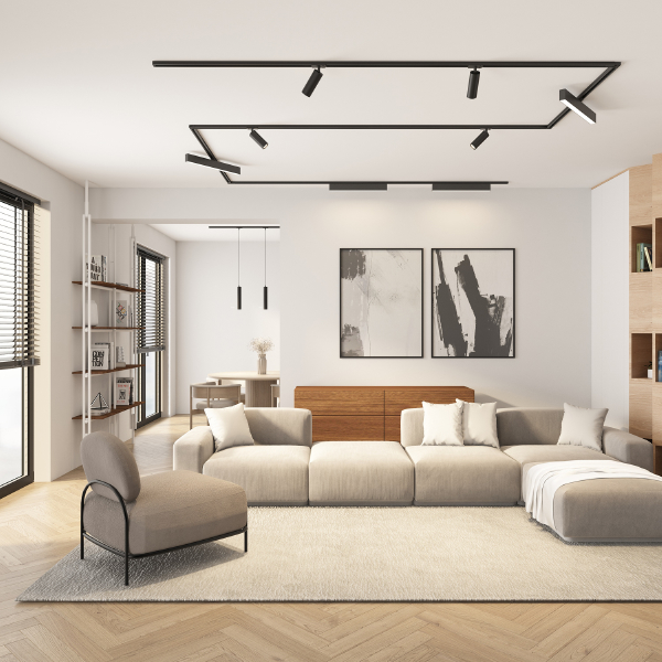 Трековый светильник Dk620 DK6210-BK