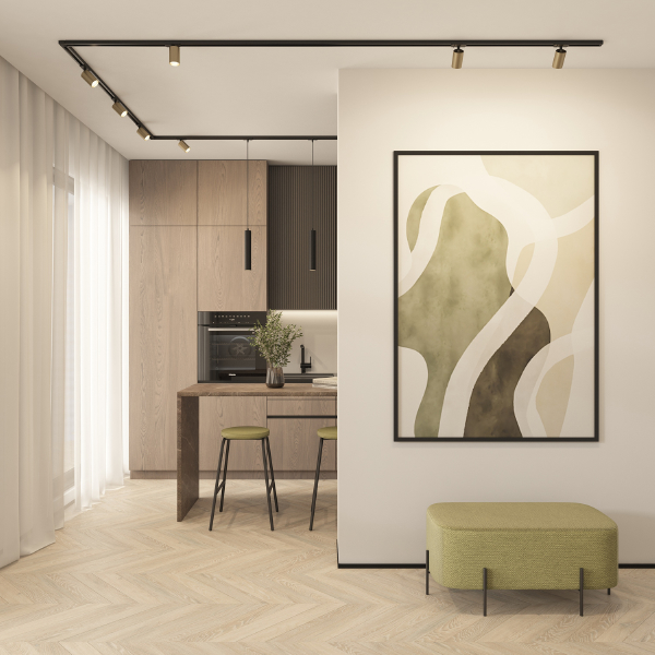 Трековый светильник Dk620 DK6210-BK