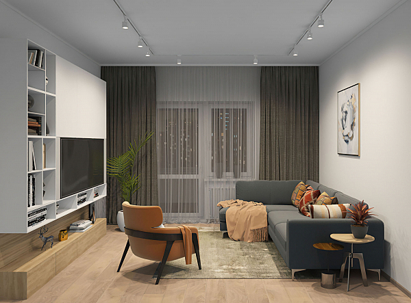 Шинопровод Dk Track White TR1002-WH