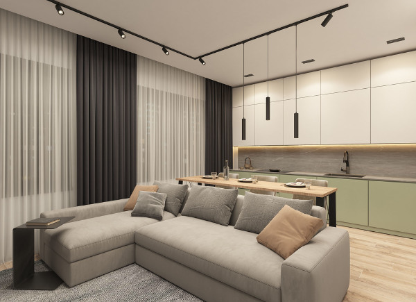 Трековый светильник Dk620 DK6202-BK