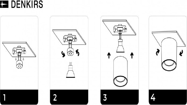 Накладной светильник Dk3020Ww DK3040-WH