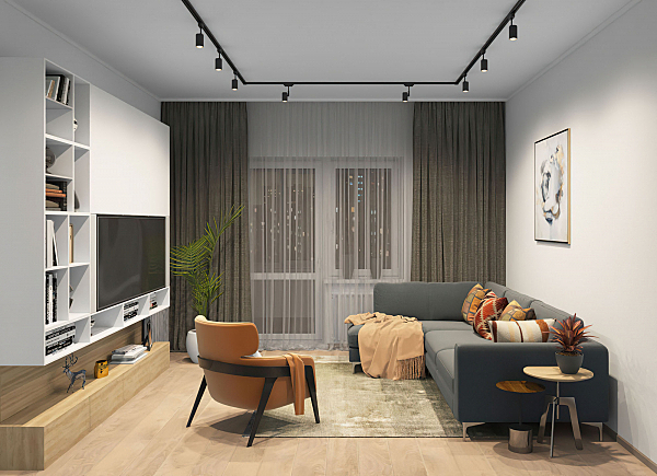 Трековый светильник Dk620 DK6001-WH