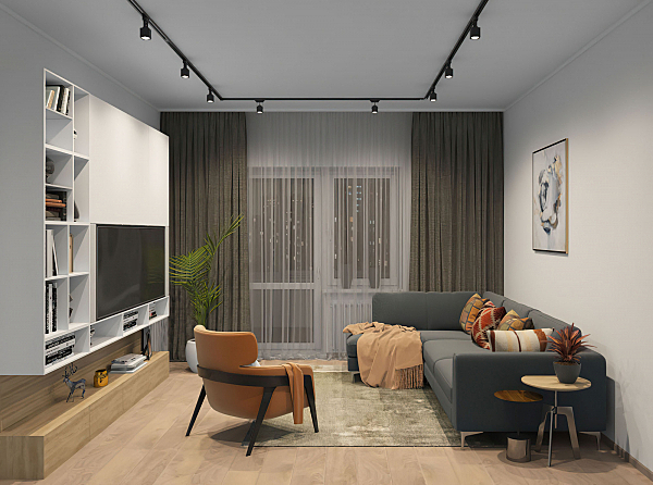 Шинопровод Dk Track Black TR1001-BK