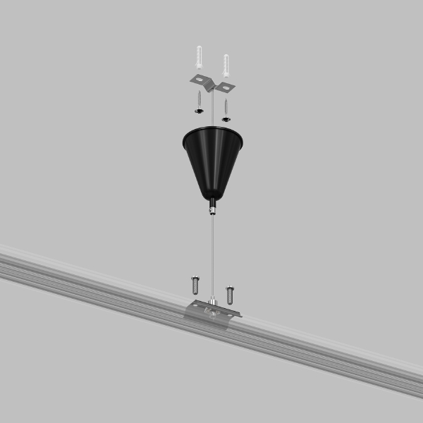 Монтажный элемент Dk Track Black TR1105-BK