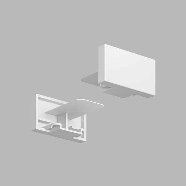 Заглушка Dk Track White TR1107-WH