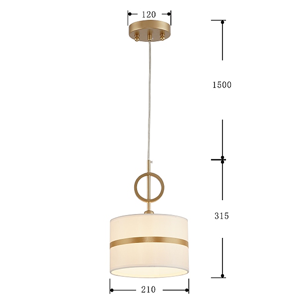 Светильник подвесной Mateo 2634-1P