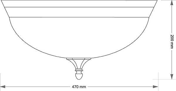 Светильник потолочный Decor DEC-PLM-3(P)