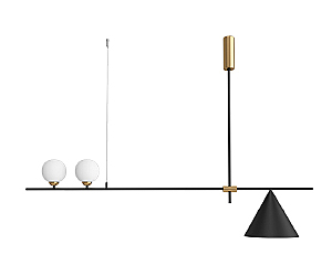 Светильник подвесной Пулл 07620-2+1,19