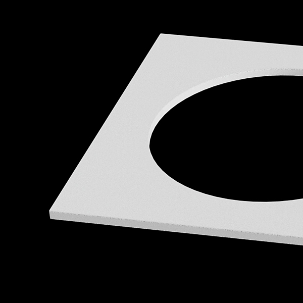 Аксессуар Downlight DLA040-03W