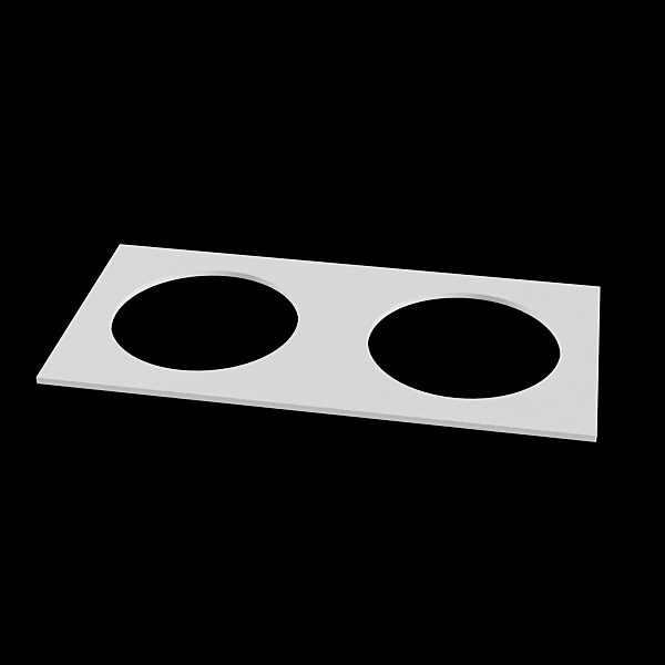 Аксессуар Downlight DLA040-03W