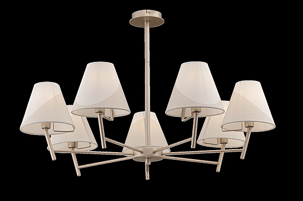 Люстра на штанге Vanessa FR5084PL-07G
