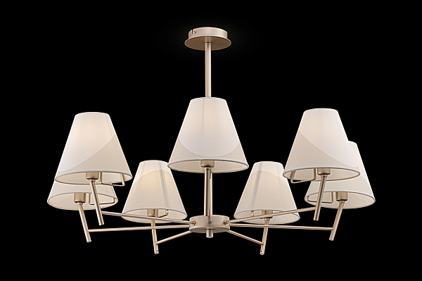 Люстра на штанге Vanessa FR5084PL-07G