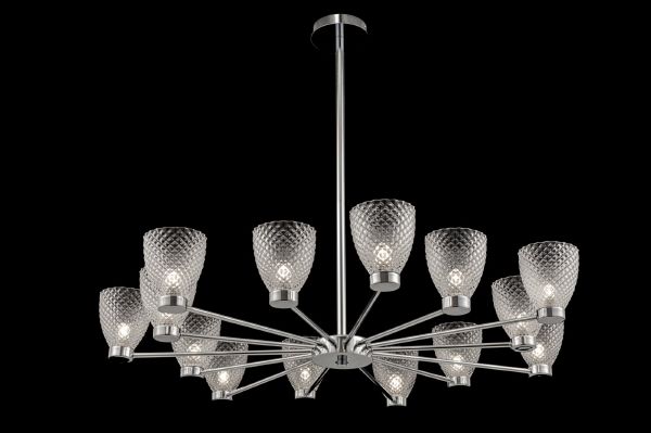 Люстра на штанге Ralar MOD068PL-14CH