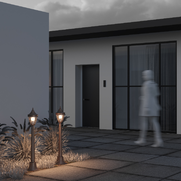 Уличный наземный светильник Rivoli O026FL-01B