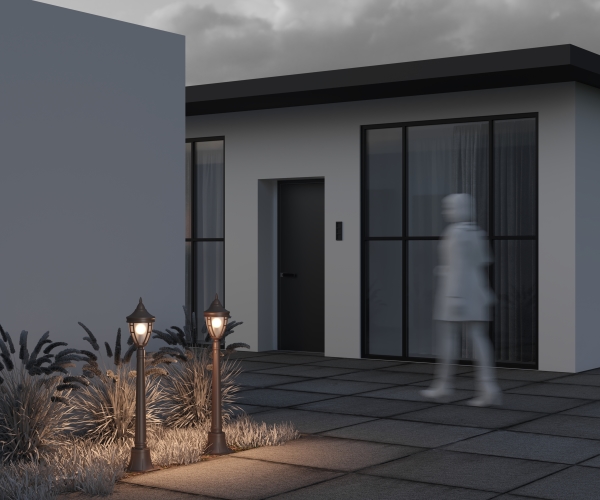 Уличный наземный светильник Rivoli O026FL-01B